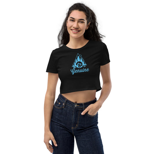 Women's Mountains Organic Crop Top